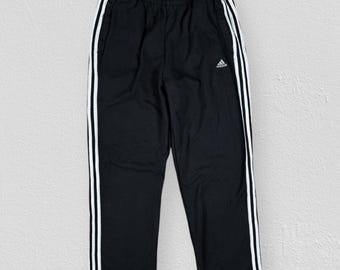 パンツ 90s adidas buggy wide track pants y2k XL Y2K Adidas Oversized Fit Track-pants Tracksuit Bottom Size