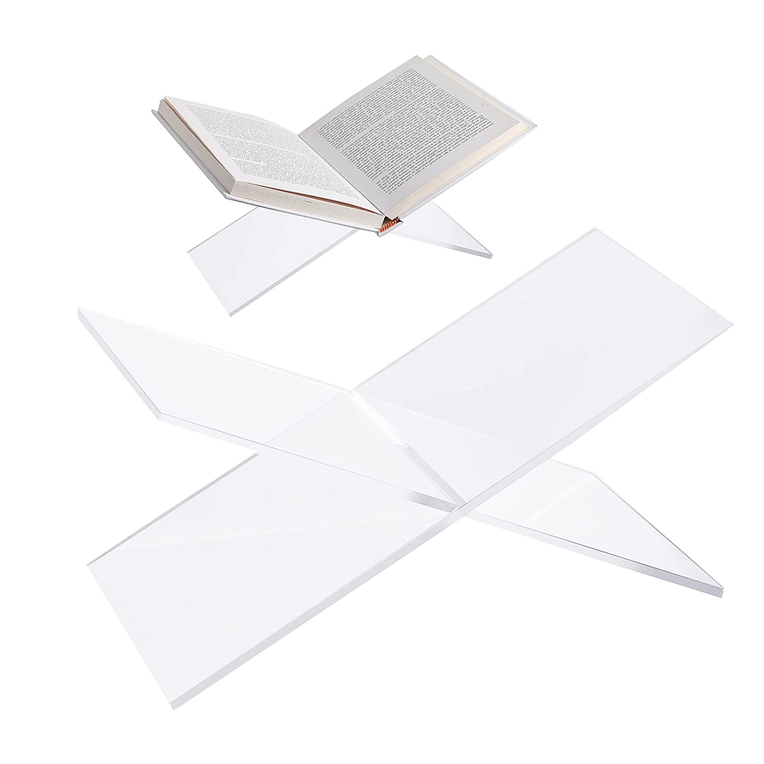 Modern Acrylic Book Stand Open Book Display Stand for Etsy