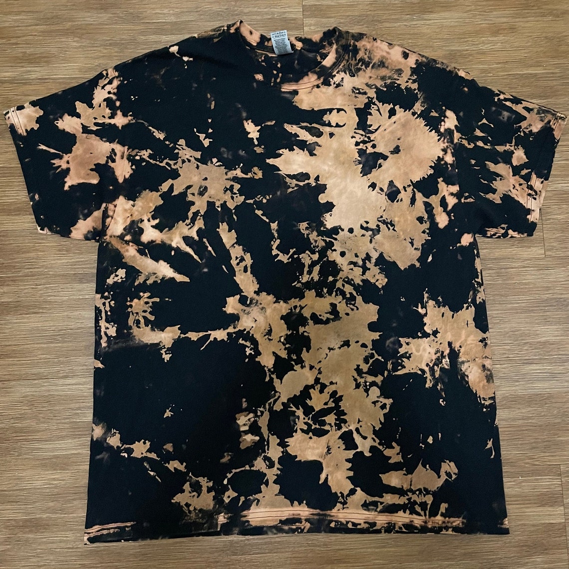 Custom Bleach Dye Tshirt Etsy