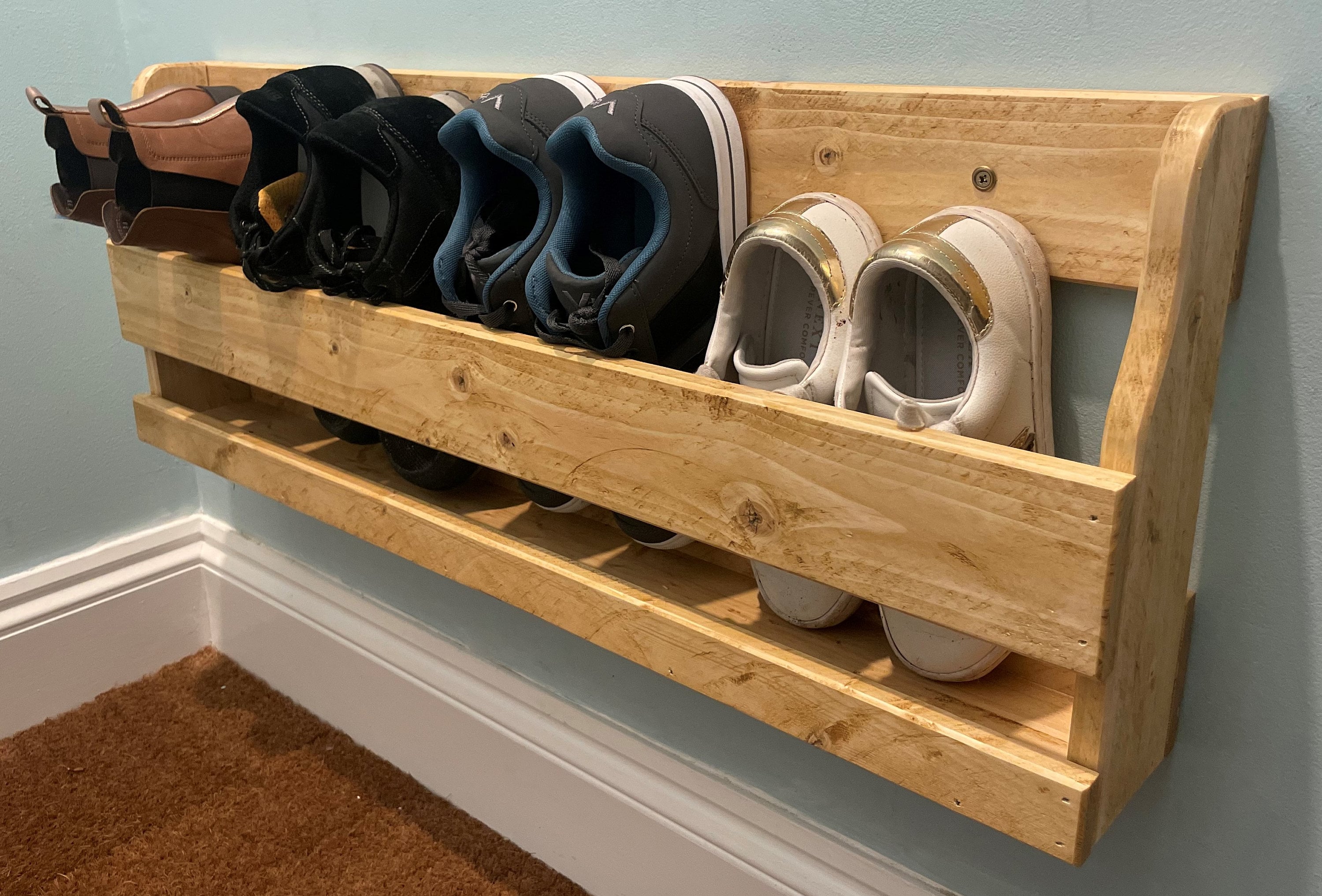 Archibald Sneaker Kangaroo Leather Sneakers Handmade Rustic Pine