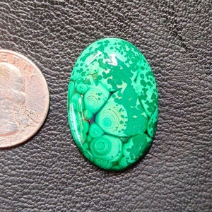 Top quality! Natural Malachite cabochon Loose Stone, Handmade polished Malachite Gemstone For Jewelry Making Size:- 32x22x6 MM Pendant Stone