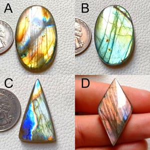 Echte Multi auffällige Labradorit lose Edelstein-Mix-Form & Größe Cabochon Edelstein natürliche Labradorit Cabochon Lot Schmuck für die Herstellung!!!!