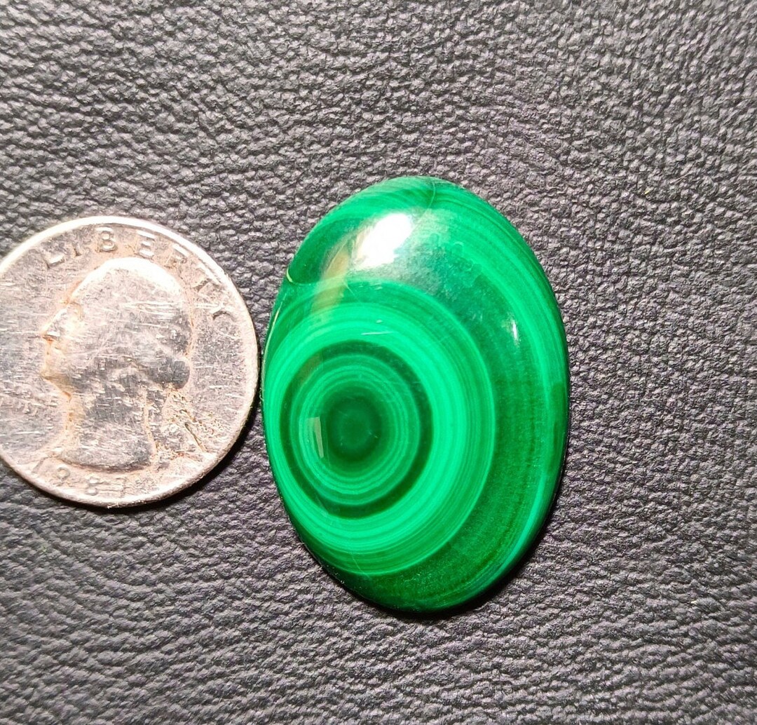 Lot de cabochons en malachite verte naturelle, fabrication de