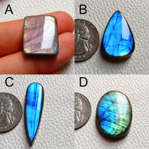 Beautiful Labradorite Purple Fire Cabochon | Labradorite Gemstone Cabochon | Natural Purple Labradorite  Cabochon | labradorite top qualiti