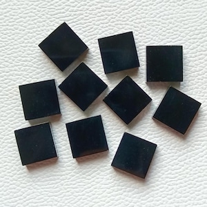 top grade black obsidian square shape, cabochon lot natural black obsidian top quality obsidian,5x30,mm size, both side flat use for jewelry