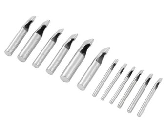 SET 12 D'OUTILS de Poinçonnage à Trous Longs