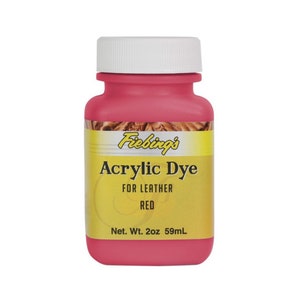 FIEBING'S ACRYLVERF 2 oz 59 ml Rood