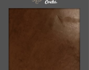 LEATHER 2.8-3MM BROWN Vegetable Tanned