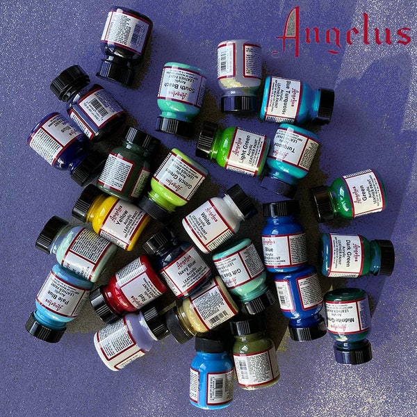 7- Angelus Paint 1oz (29ml) - Tons Violets Pourpres