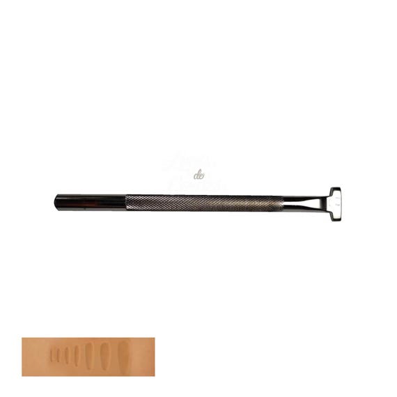 Poinçon Barry King Tools – Thumbprint Horizontal Taille 1 – Acier Inoxydable (USA)