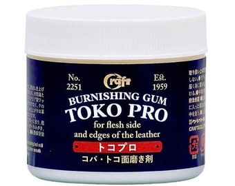 Toko Pro Gomme de finition pour cuir 100g Neutral / Neutre