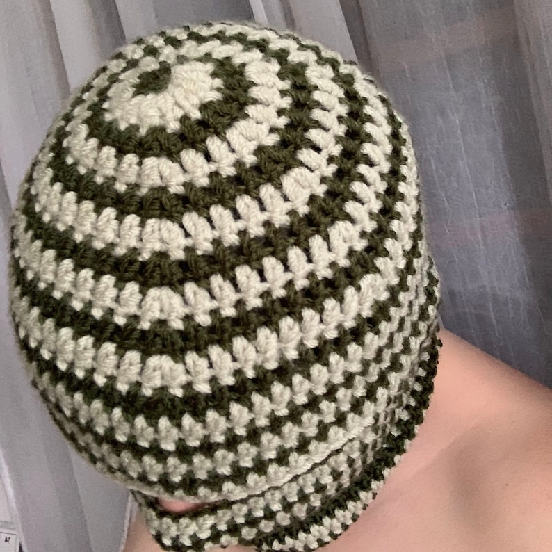 Crochet Swirl Balaclava Beanie PATTERN ONLY Etsy