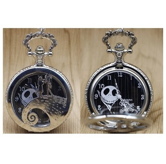 Jack skellington shop pocket watch