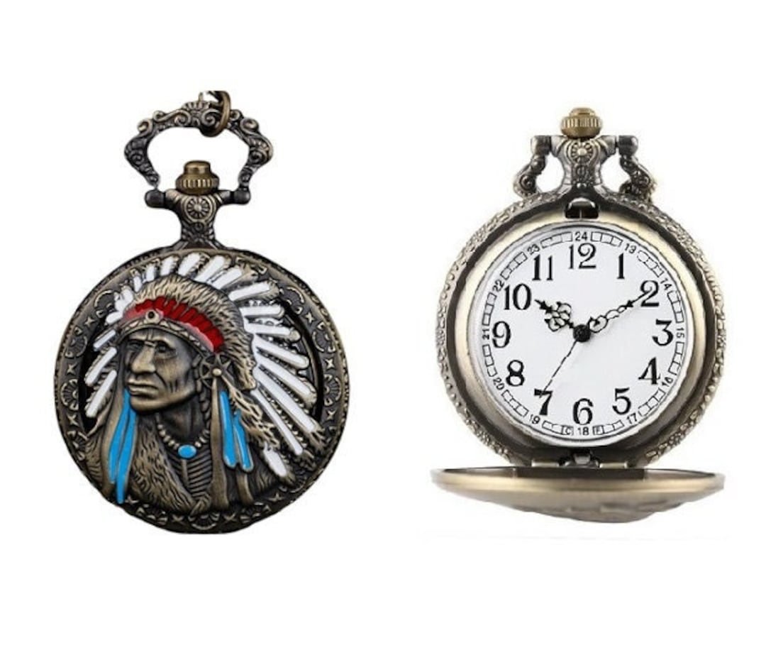 Indian Pocket Watch Etsy
