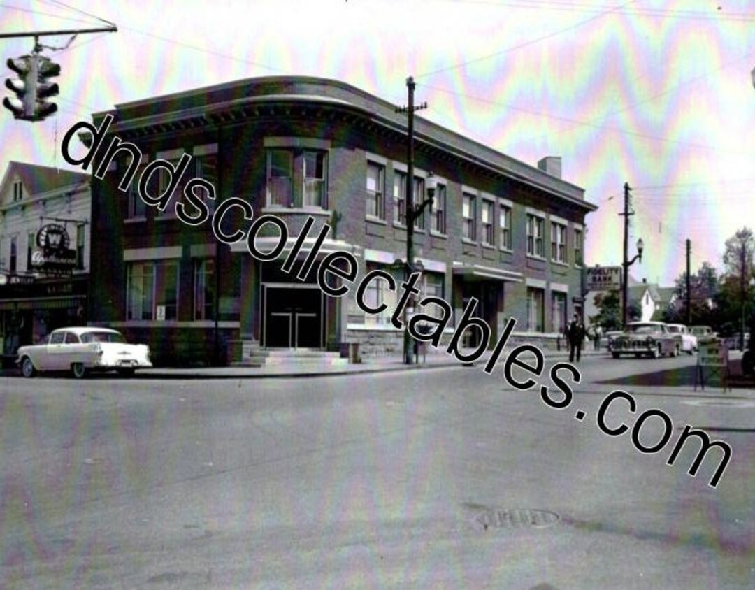 Vintage Fidelity Bank Dunmore PA Dunmore PA 8x10 Premium Etsy