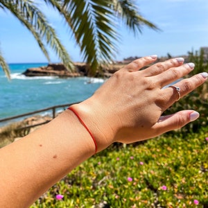 Bracelet For Protection - Red String Waterproof Adjustable Bracelet / Red String Bracelet for Men/ Women Red Thread Friendship Kabbalah Gift