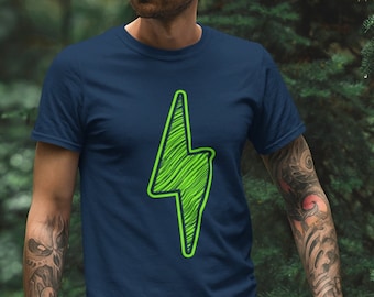 Ljus blixt-T-shirt – Elektrisk t-shirt