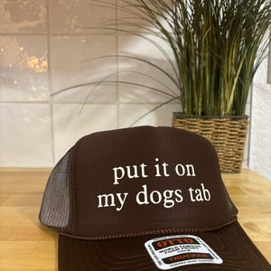 Umieść to na karcie mojego psa Czapka Trucker