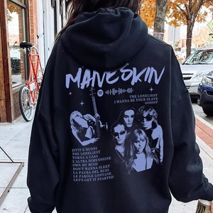 Maneskin Hoodie, Maneskin Rock Shirt, Retro Maneskin Band Graphic T-Shirt, Maneskin Tour Shirt, Gift For Fans