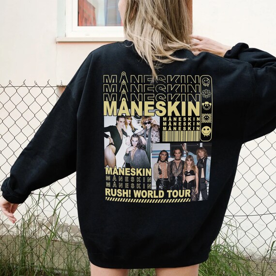 Måneskin Rush! World Tour フーディ 裏起毛 Mサイズ
