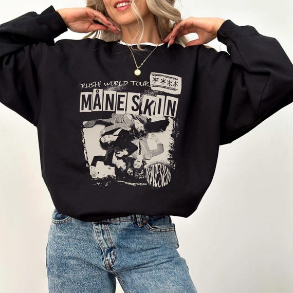 Maneskin Hoodie, Maneskin Rush World Tour 2023 Shirt
