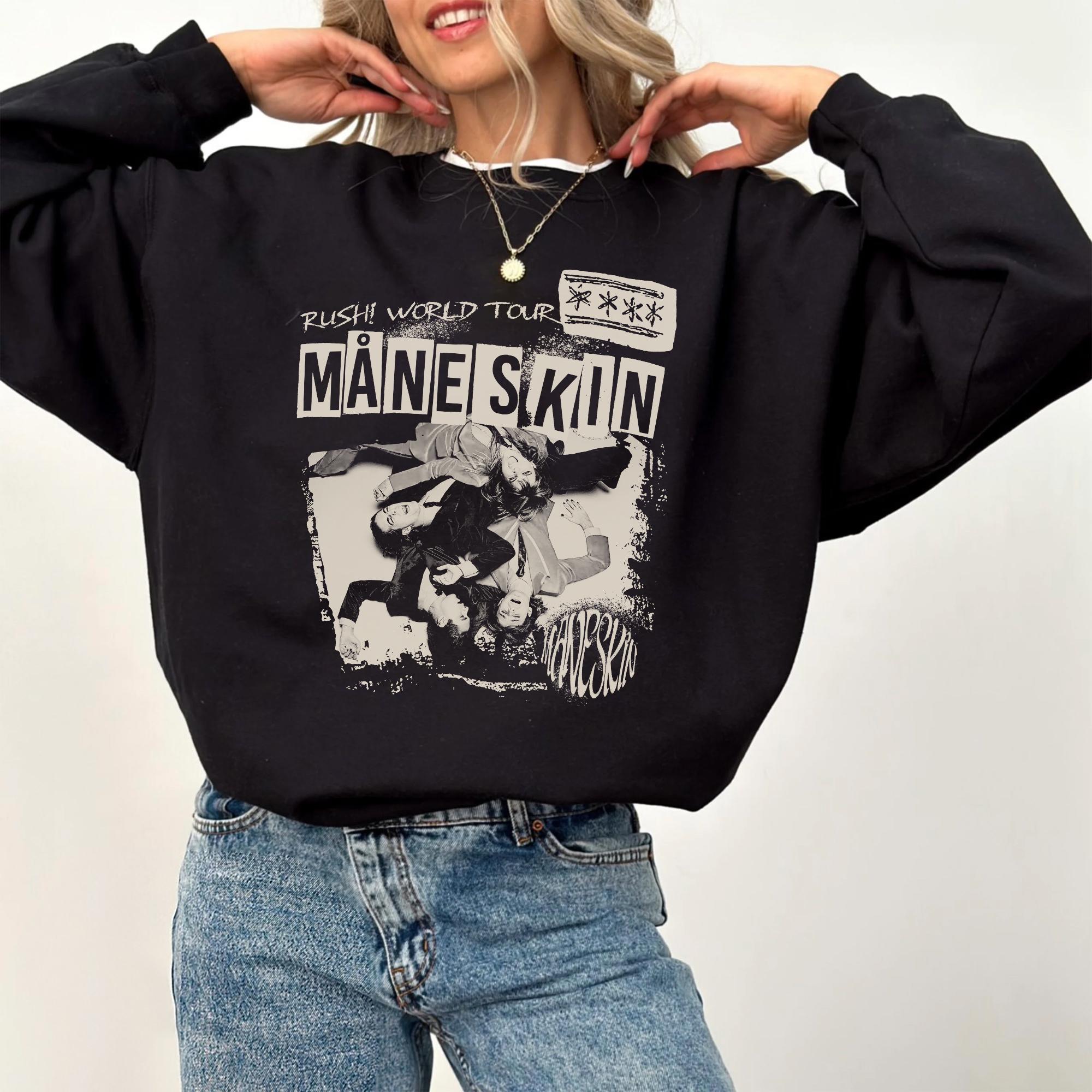 Maneskin Hoodie, Retro Maneskin Shirt, Rush World Tour Shirt Maneskin Hoodie, Retro Maneskin Shirt, Rush World Tour Shirt