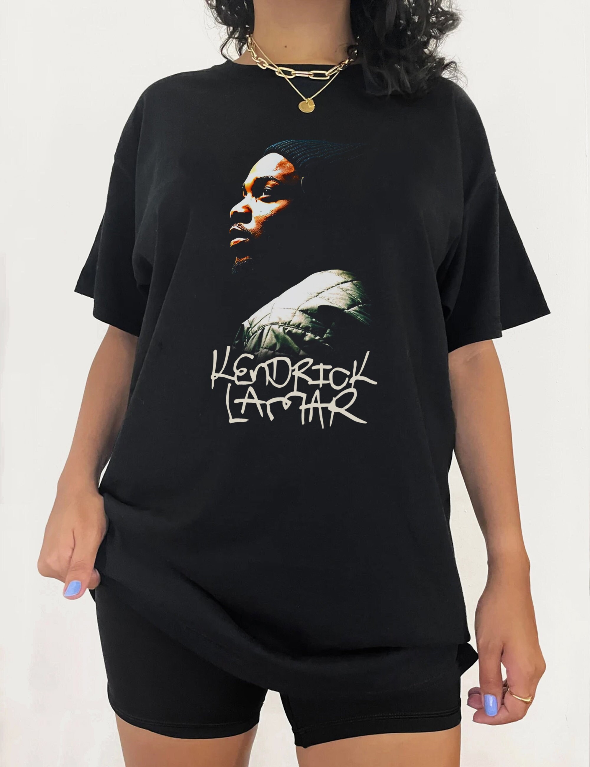 Kendrick Lamar “KL'18” Tシャツ Kendrick Lamar Merch T shirt New Print Short Sleeve Fashion