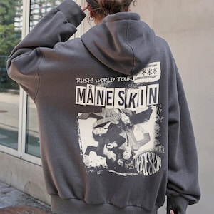 Maneskin Hoodie, Retro Maneskin Shirt, Rush World Tour Shirt, Rock Band Shirt, Maneskin Tour Shirt, Concert Shirt, Gift For Her, Best Friend