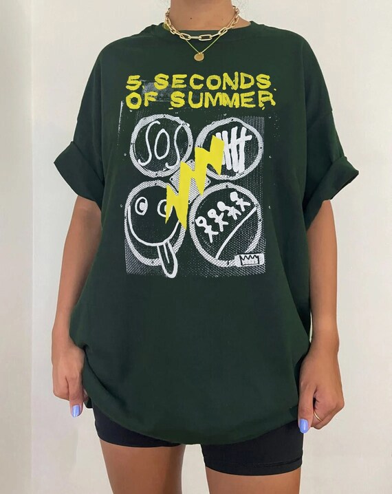5 seconds of summer t shirt discount
