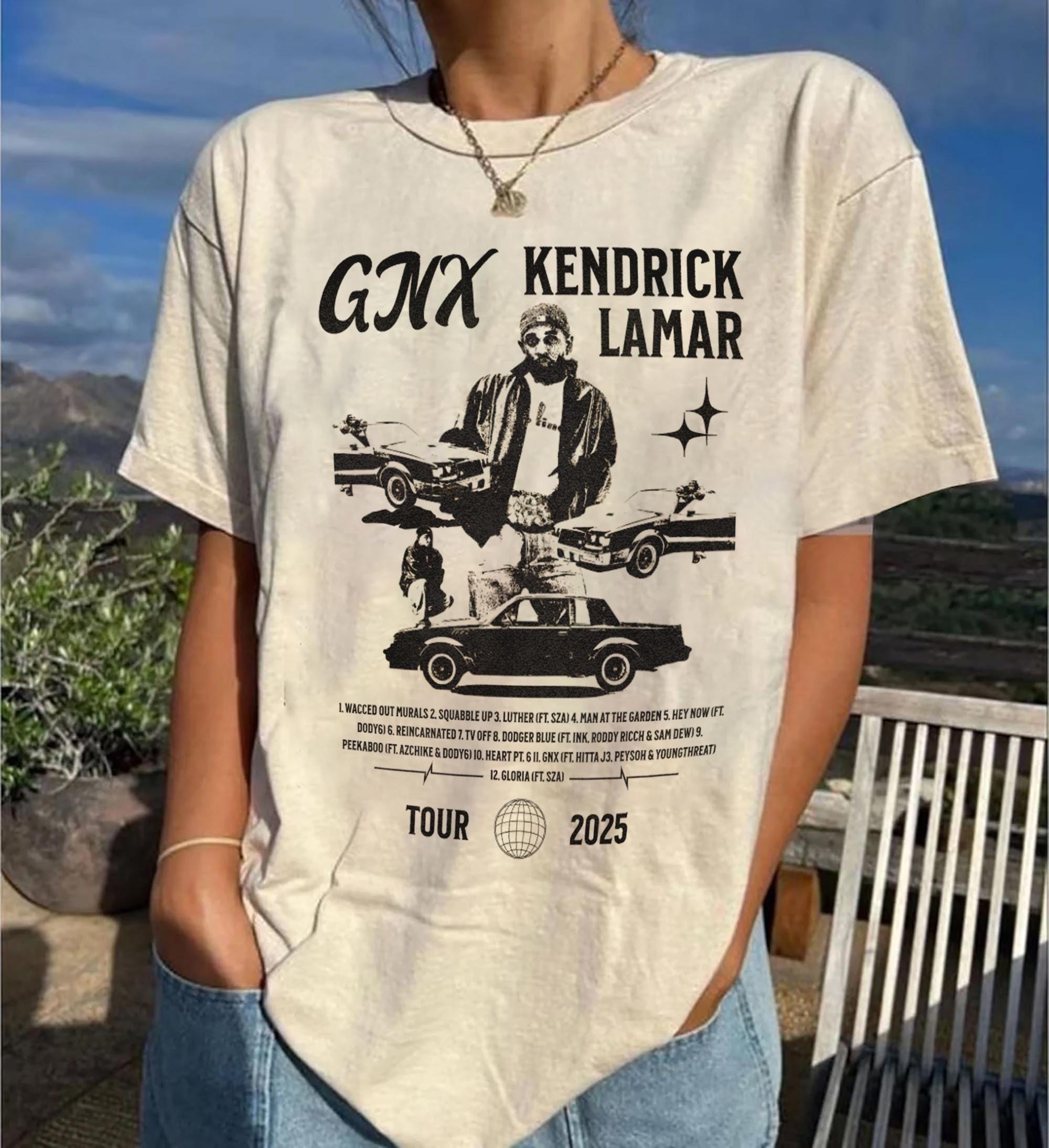 ケンドリック・ラマー & SZA ツアー公式Tシャツ XL Kendrick Lamar and Sza 2025 Tour - Etsy