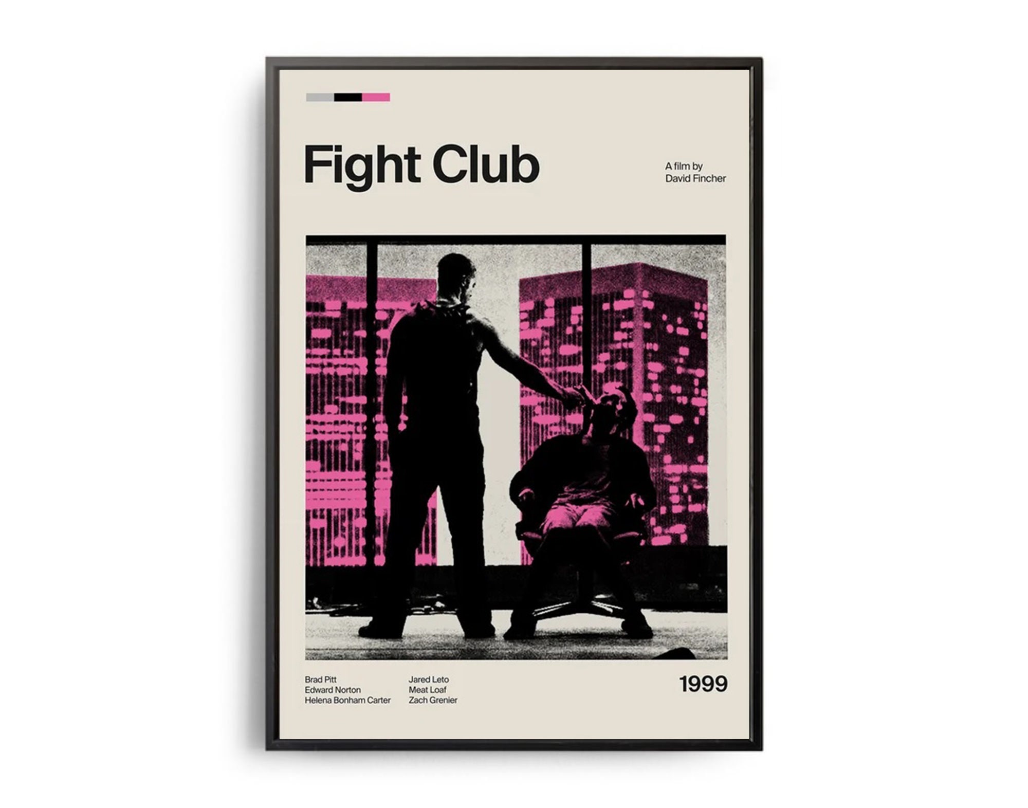 Fight Club Movie Poster Retro Movie Poster Vintage Tv Series - Etsy