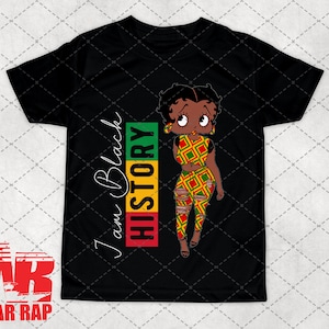 Betty Boop Black History Png File