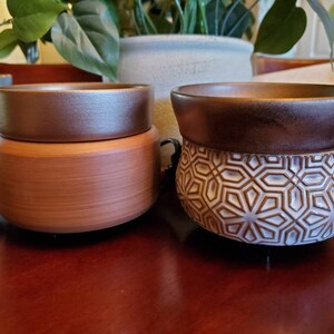 Waxmelt Warmer Electric /2 in 1 Candle Warmers/Ceramic/Bronze/Leaf/White/Teal /Free  hand poured waxmelt with purchase