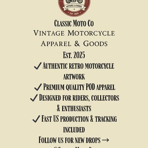 Honda CB750 T-Shirt, Vintage Motorcycle Tee, Classic Moto Co, Biker Shirt Gift for Him, Honda Classic Bike, Motorcycle Gift image 11