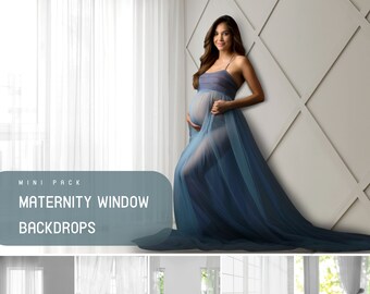 Maternity Window Background, White Room, Photoshop Overlays, Portrait Photo texture, Maternity, Pregnant Photography, white curtain