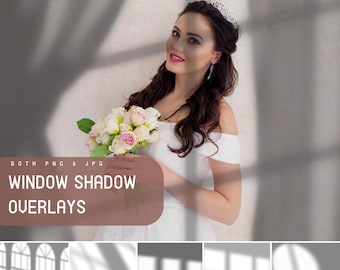 Window shadow overlays, wedding effect, blinds reflections, light casts effect, windows overlay, maternity photography, wedding photography