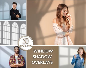 30 Window shadow shadows overlays, blinds reflections, light casts effect, windows overlay, Photoshop photo overlay, jpg file, png file