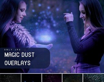 Magic Bokeh Dust Overlay, glitter dust, floating dust, falling dust, bokeh,photoshop overlay, dust bokeh, dust overlay, overlays, magic dust