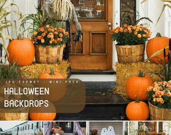 Halloween Backdrops, Fall Backdrops, Halloween Digital Backdrops, Photography prop, Halloween Png, Jpg, Fall Backdrops, Halloween Background