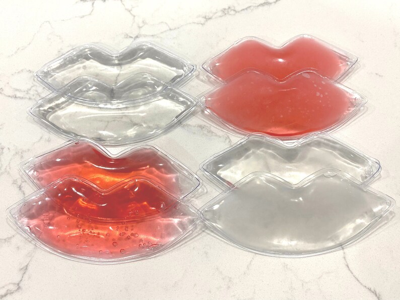 50 Lip Ice Pack Lip Filler Botox Aftercare Post Etsy Canada