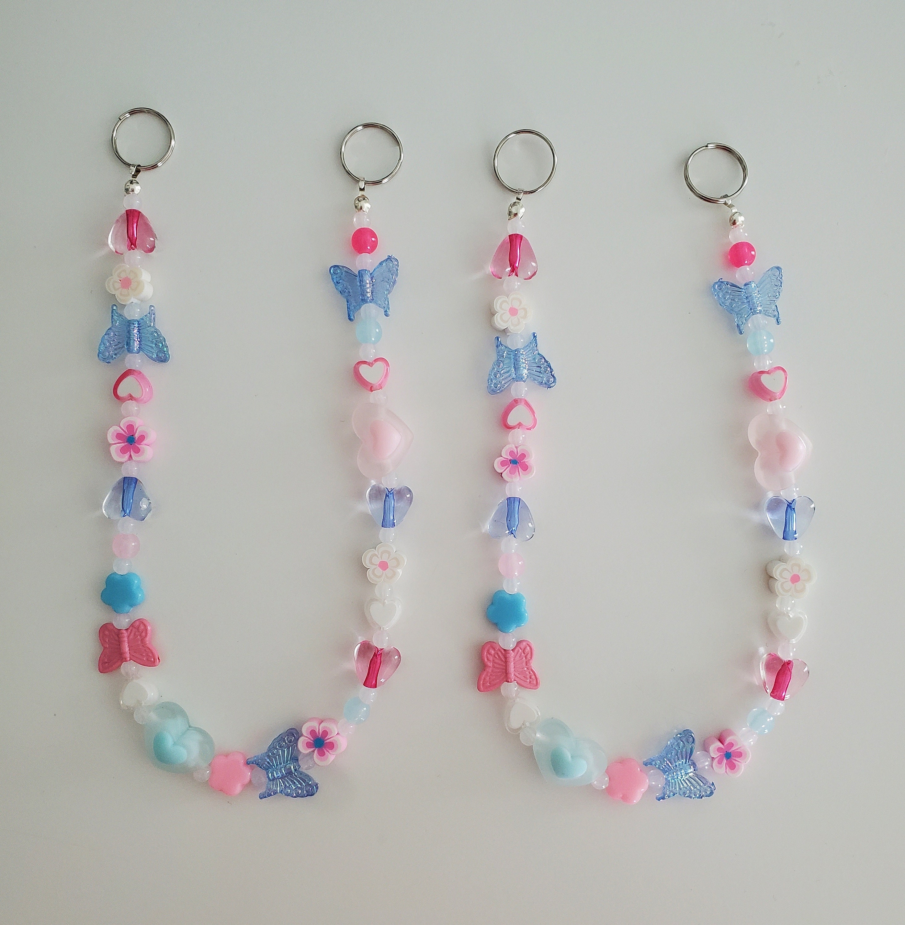 Cotton Candy Beaded Shoe Charm Set - Etsy