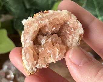 Geoda de amatista rosa/Geoda de amatista rosa natural/Amatista rosa