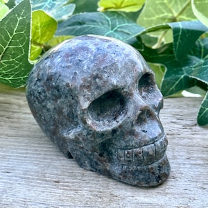 Yooperlite Skull/Polished Yooperlite Skull/Natural UV Reactive Yooperlite Skull/Polished Yooperlite/Yooperlite/UV Reactive Yooperlite