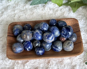 Sodalite Tumble Stone/Natural Sodalite/Polished Sodalite Tumble/Sodalite