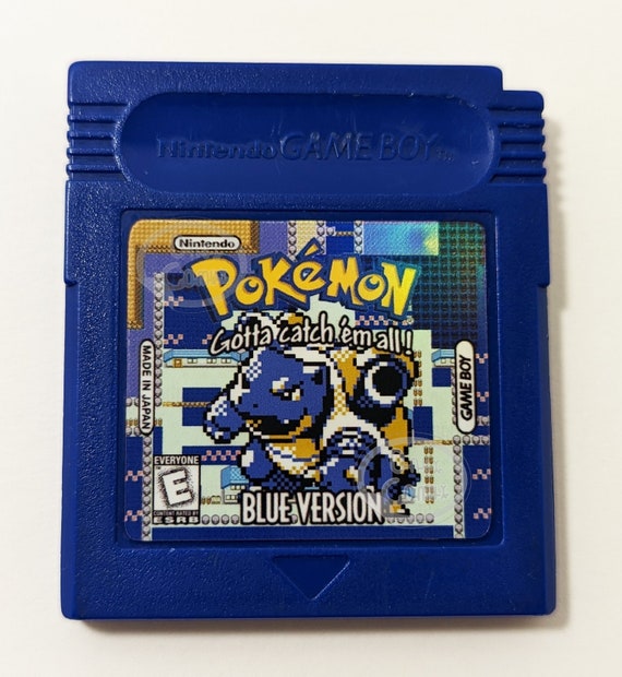 Game Boy Pokemon Red replacement label sticker