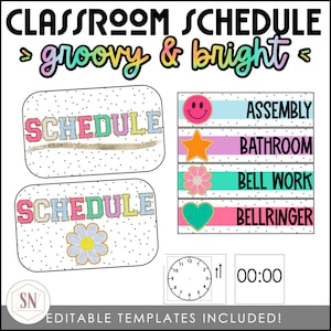 Groovy klasdecor | Kaarten plannen
