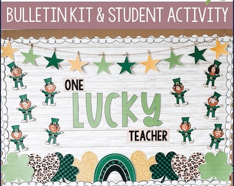 St. Patrick&#39;s Day Bulletin Board Kit