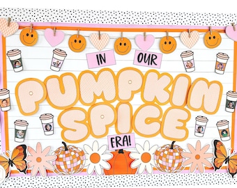 Anslagstavla för hösten | Anslagstavla för Pumpkin Spice-eran med studentfoton