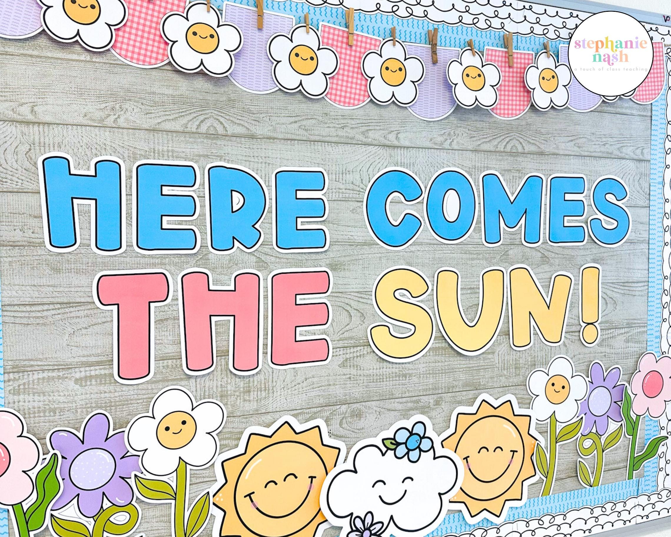 Spring Bulletin Boards, April Bulletin Display for the Classroom - Etsy ...