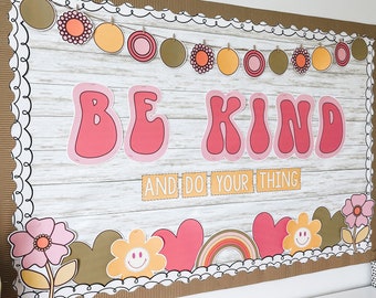 Retro Classroom Decor | Bulletin Board Display